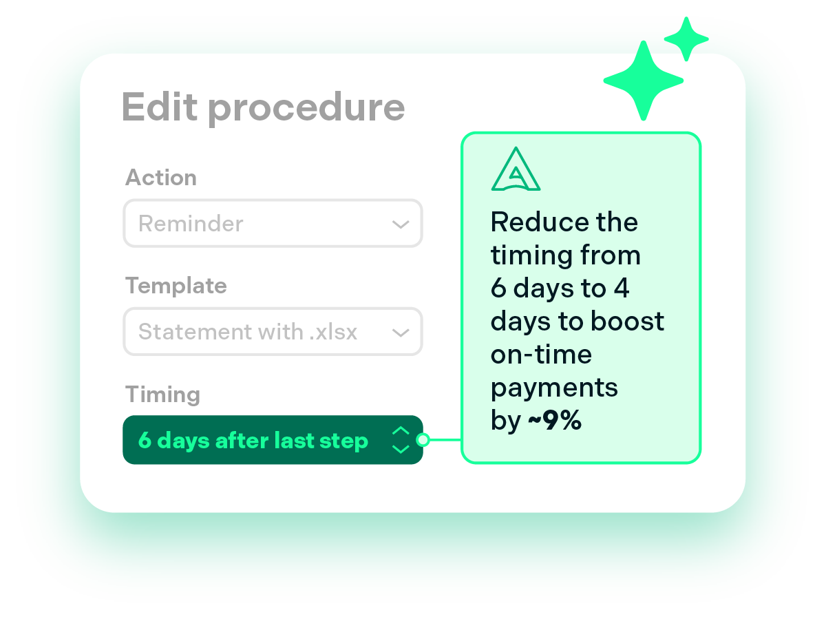 Agentic Procedures UI mock